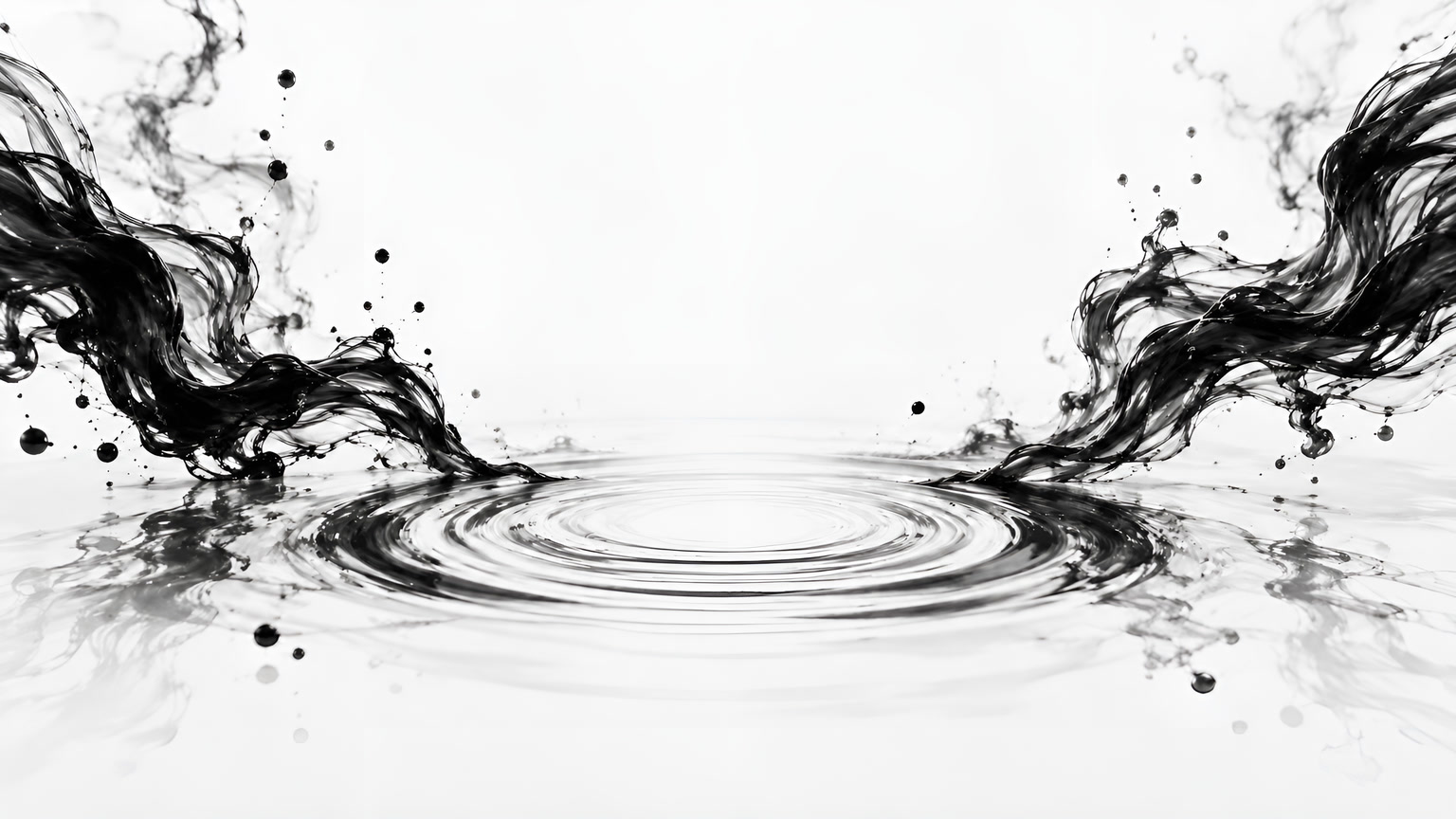 The agent's message written in ink above ripples